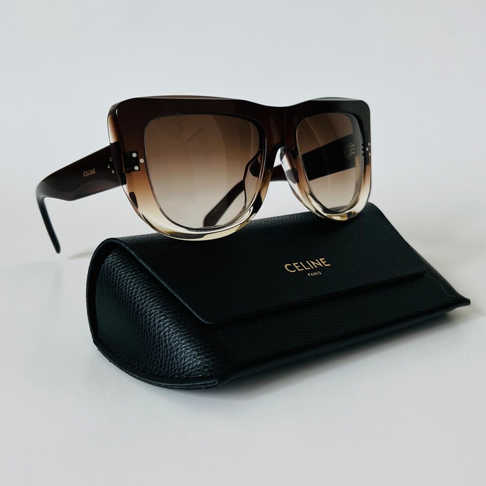 CELINE SUNGLASSES CL40157U 50F 57/18/140 Brown NEW!